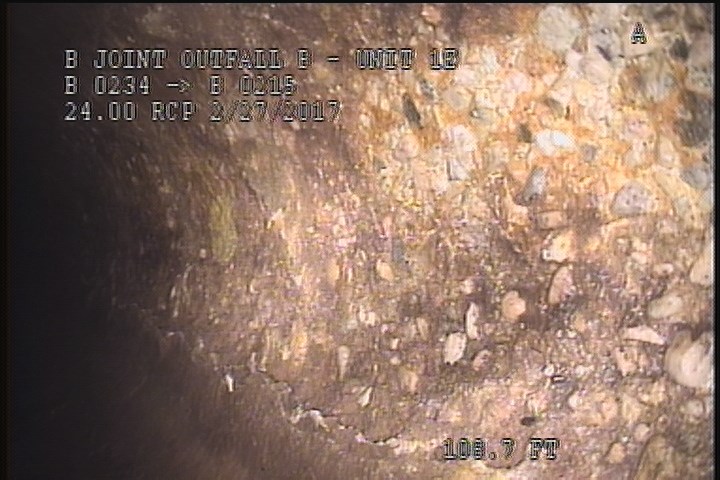 Surface Aggregate Visible, from 08 to 04 o'clock, within 8 inches of joint: YES, Start
