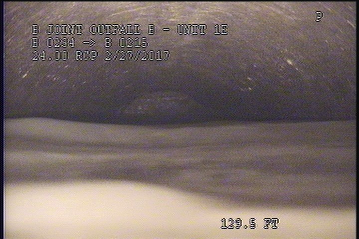 Survey Abandoned - HIGH WATER,ABLE SEE MH B 215