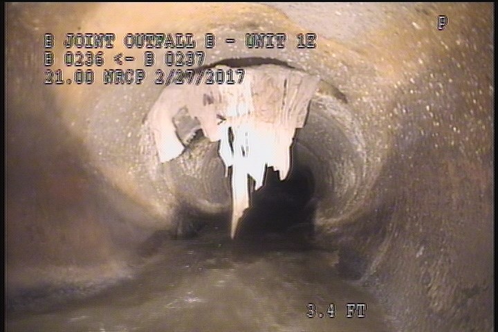 Upstream Manhole, Survey Begins - 8;50 AM