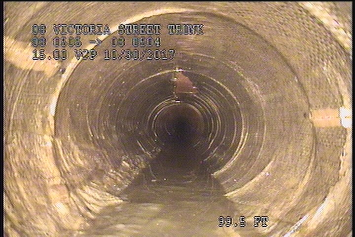 Repair Localized Liner, within 8 inches of joint: YES, Start - START OF LINER