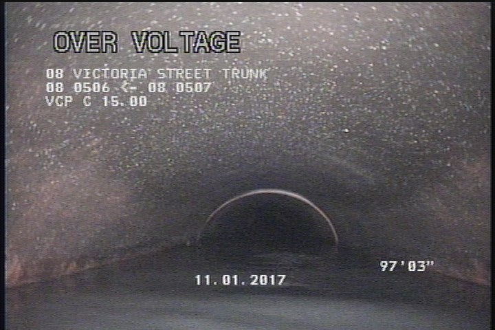 General Observation - THIN GREASE LAYER ON PIPE THROUGHOUT REACH