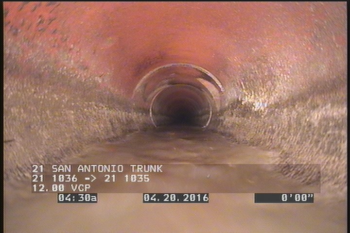 Deposits Attached Grease, 5 %of cross sectional area, from 03 to 09 o'clock, , within 8 inches of joint: YES, Start