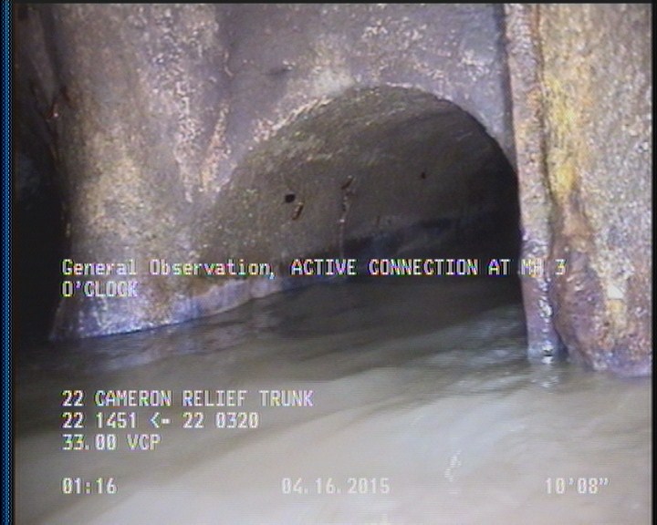 General Observation - ACTIVE CONNECTION AT MH 3 O'CLOCK