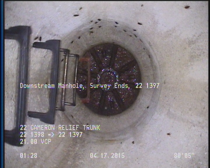 Downstream Manhole, Survey Ends - 22 1397