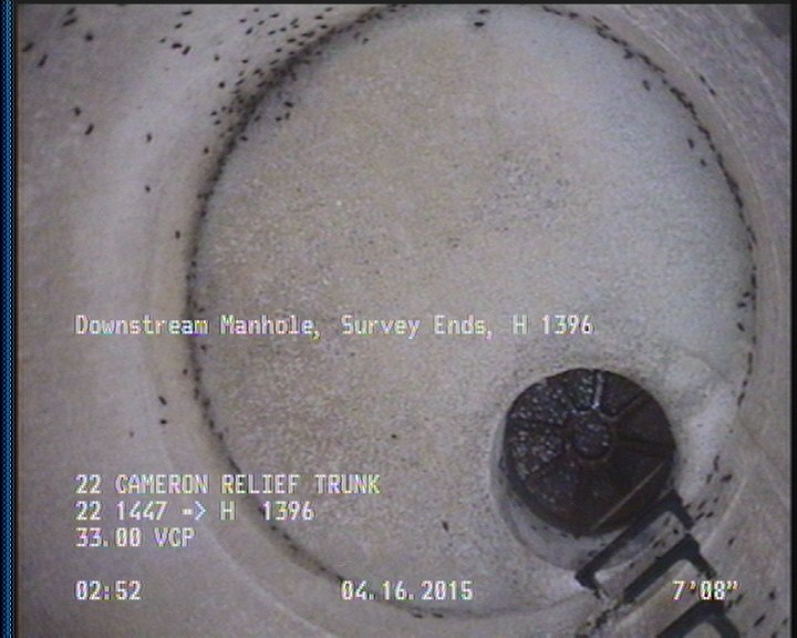 Downstream Manhole, Survey Ends - H 1396