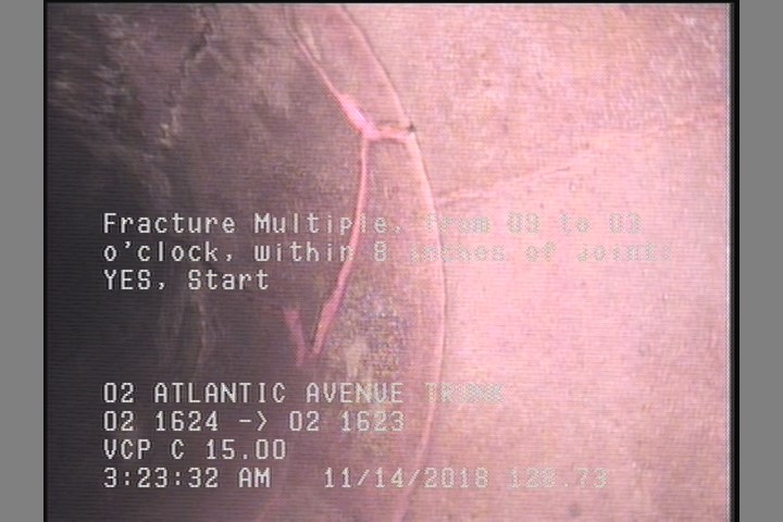 Fracture Multiple, from 09 to 03 o'clock, within 8 inches of joint: YES, Start