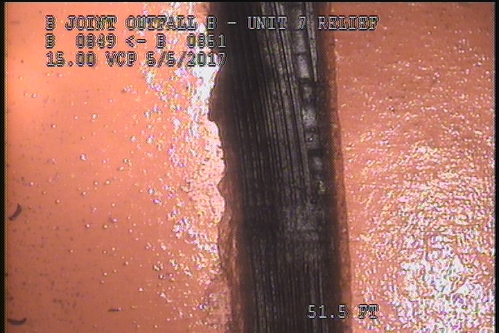 General Observation - SEALED JOINTS IN TRUN