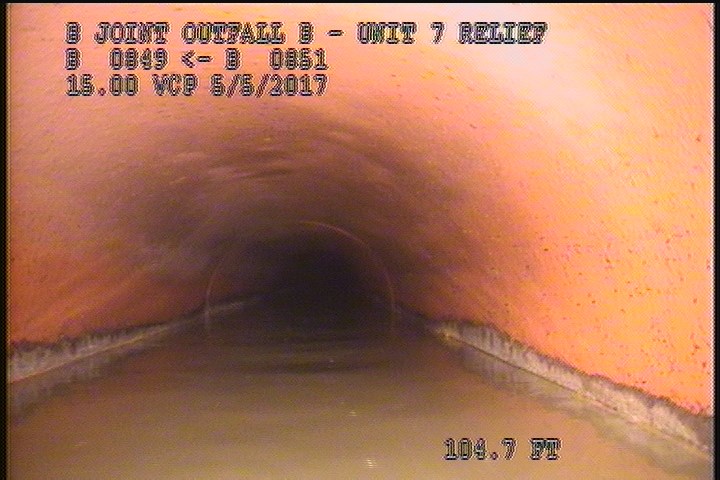 Water Mark, 30 %of cross sectional area