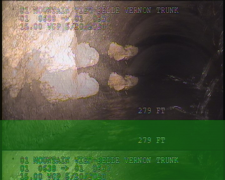 Deposits Attached Grease, 5 %of cross sectional area, at 09 o'clock, , within 8 inches of joint: NO