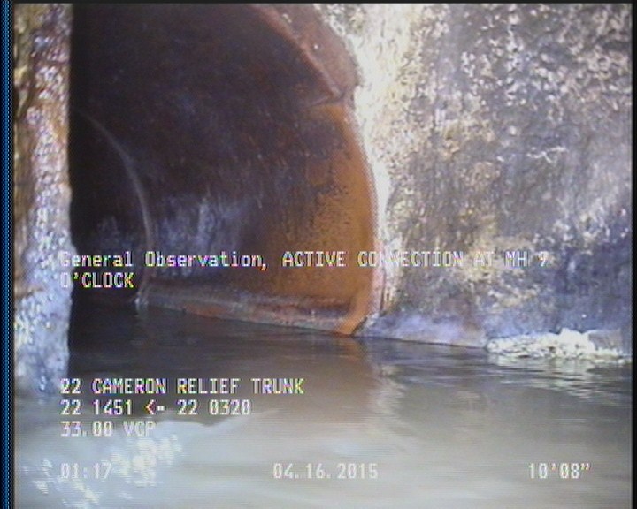 General Observation - ACTIVE CONNECTION AT MH 9 O'CLOCK