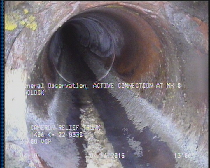 General Observation - ACTIVE CONNECTION AT MH 8 O'CLOCK