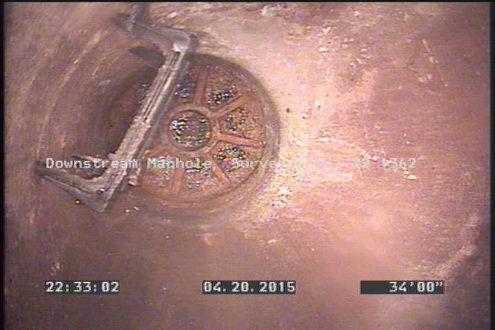 Downstream Manhole, Survey Ends - 22 1362