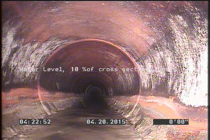 Water Level, 10 %of cross sectional area