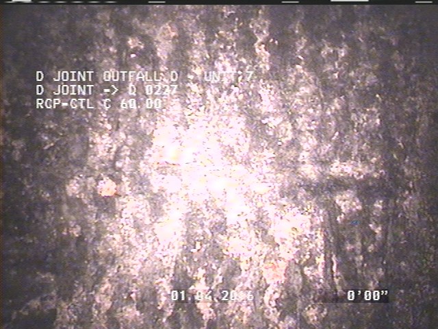 Surface Reinforcement Corroded, from 11 to 01 o'clock, within 8 inches of joint: YES, Start - LONG REBAR