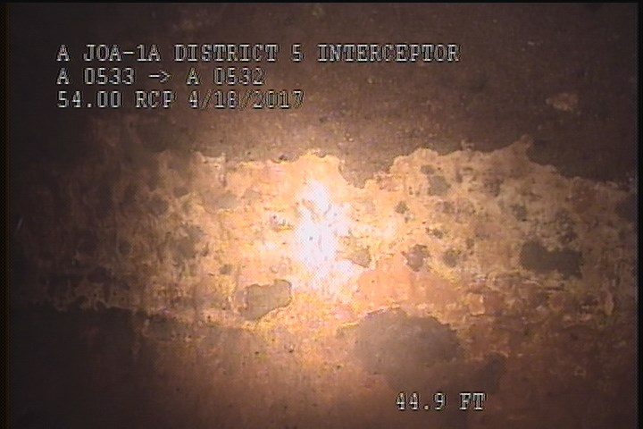 Surface Spalling, from 08 to 04 o'clock, within 8 inches of joint: YES, Start