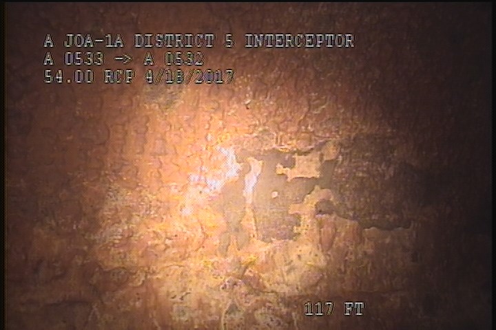 Surface Aggregate Visible, from 08 to 04 o'clock, within 8 inches of joint: YES, Start