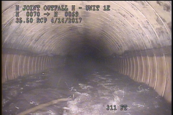 Water Mark, 60 %of cross sectional area