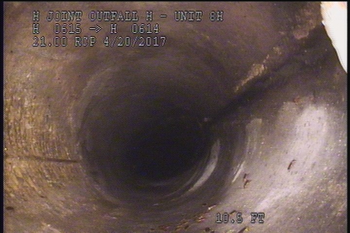 Water Level, 0 %of cross sectional area - STOPLOG IN PLACE
