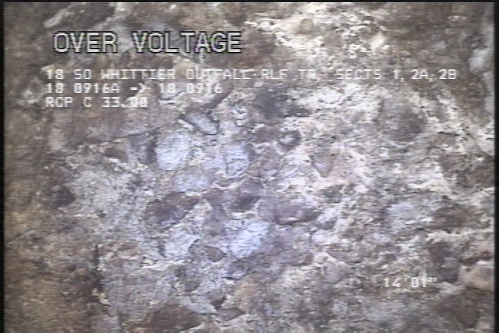 Surface Aggregate Projecting, from 08 to 09 o'clock, within 8 inches of joint: YES, Start - SEVERE AGG