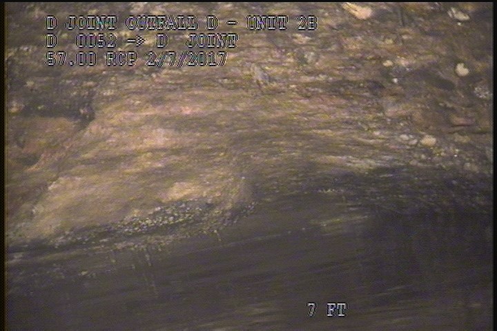 Deposits Attached Grease, 15 %of cross sectional area, from 11 to 01 o'clock, , within 8 inches of joint: YES