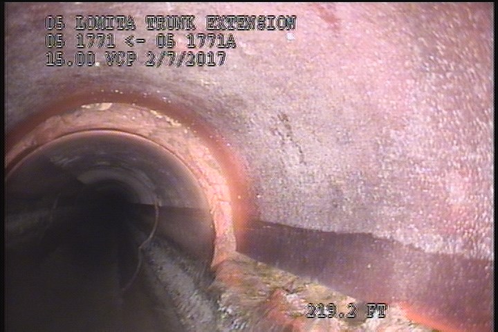 Upstream Manhole, Survey Ends - 2:35AM-ABANDONED MH -CAPPED