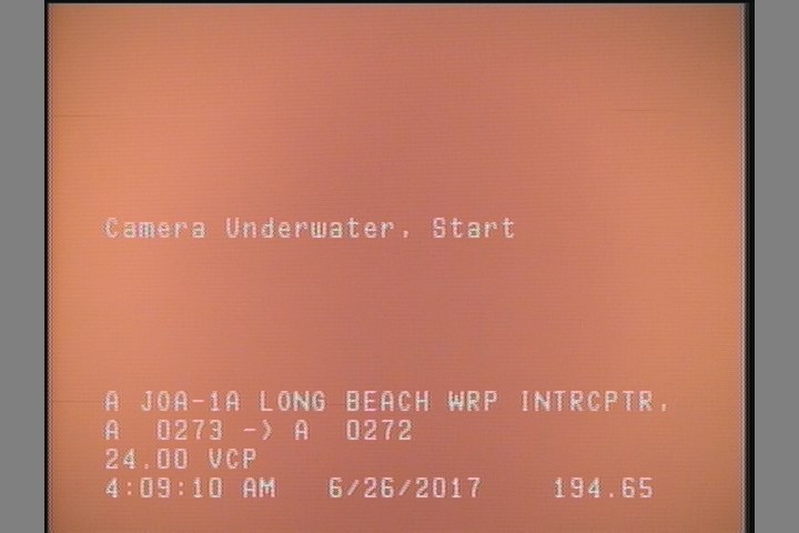 Camera Underwater, Start