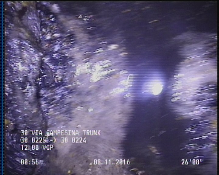 Deposits Settled Other, 10 %of cross sectional area, from 05 to 07 o'clock, , within 8 inches of joint: YES, Start