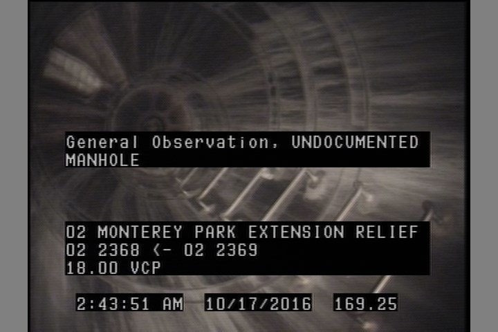 General Observation - UNDOCUMENTED MANHOLE