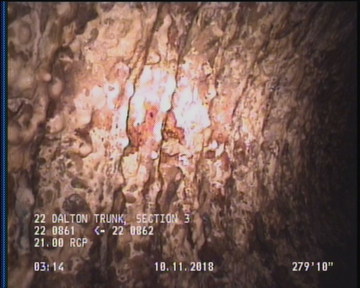 Surface Reinforcement Visible, from 09 to 12 o'clock, within 8 inches of joint: YES, Start