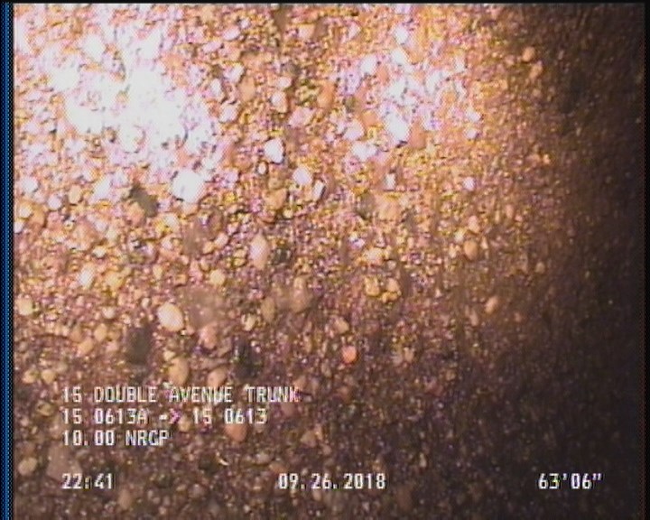 Surface Aggregate Projecting, from 08 to 04 o'clock, within 8 inches of joint: YES, Start