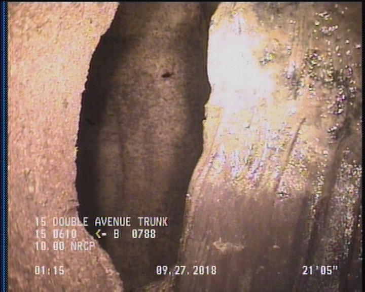 Upstream Manhole, Survey Ends - B 0788, STOP LOG