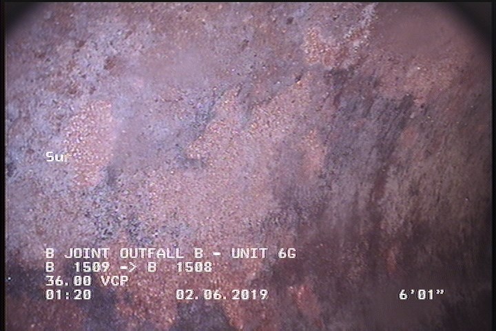 Surface Spalling, from 09 to 03 o'clock, within 8 inches of joint: YES, Start