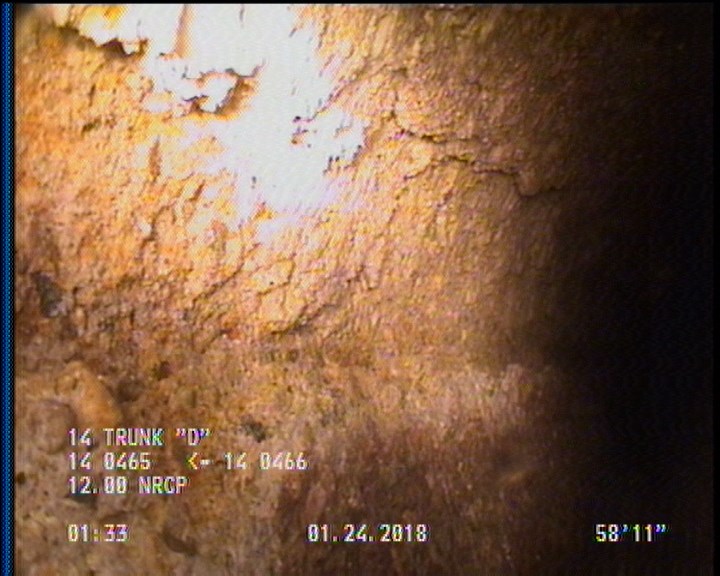 Surface Spalling, from 09 to 03 o'clock, within 8 inches of joint: YES, Start