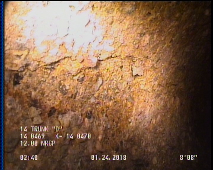 Surface Spalling, from 09 to 03 o'clock, within 8 inches of joint: YES, Start