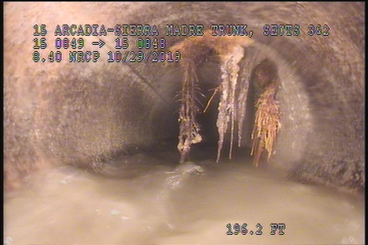 Roots Medium Connection, from 11 to 02 o'clock, 15 %, within 8 inches of joint: NO