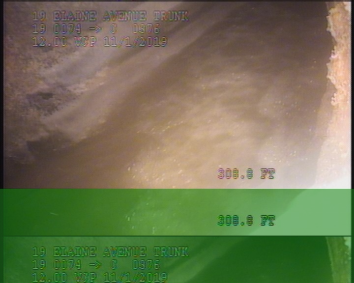 Downstream Manhole, Survey Ends - 1:15AM