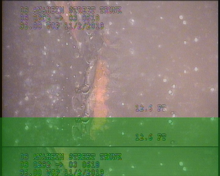 General Observation - THIN FLIM PEELING FROM LINER
