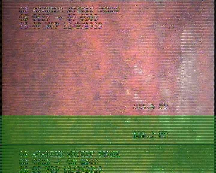 Downstream Manhole, Survey Ends( NO MH OPENING IN LINER) - 4:55AM