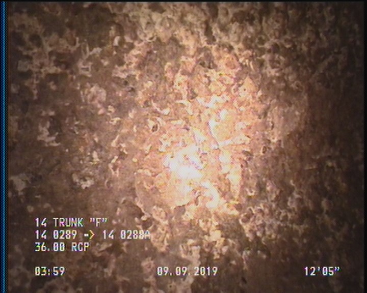Surface Aggregate Projecting, from 08 to 04 o'clock, within 8 inches of joint: YES, Start