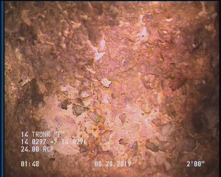 Surface Aggregate Projecting, from 09 to 03 o'clock, within 8 inches of joint: YES, Start