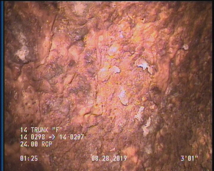 Surface Aggregate Projecting, from 09 to 03 o'clock, within 8 inches of joint: YES, Start