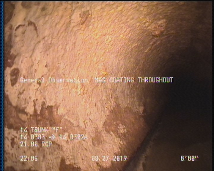 General Observation - MAG COATING THROUGHOUT