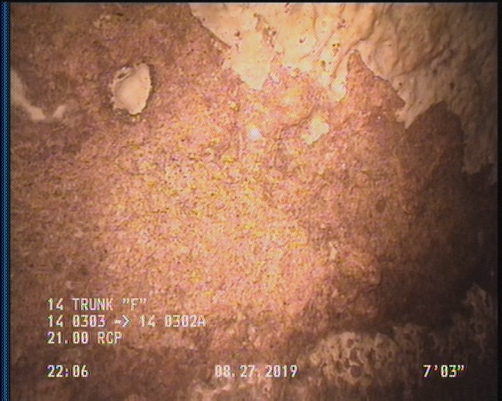 Surface Aggregate Projecting, from 08 to 04 o'clock, within 8 inches of joint: YES, Start