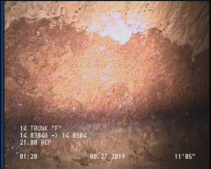 Surface Aggregate Projecting, from 08 to 04 o'clock, within 8 inches of joint: YES, Start