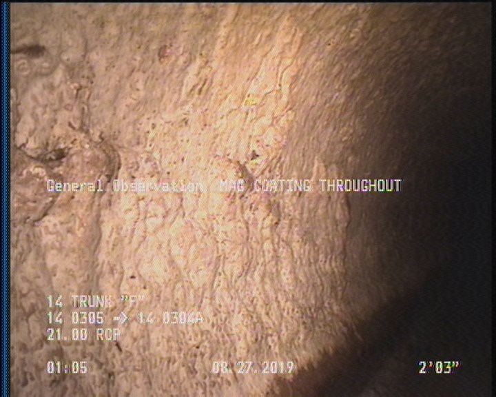 General Observation - MAG COATING THROUGHOUT
