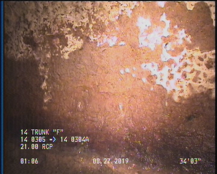 Surface Spalling, from 08 to 04 o'clock, within 8 inches of joint: YES, Start
