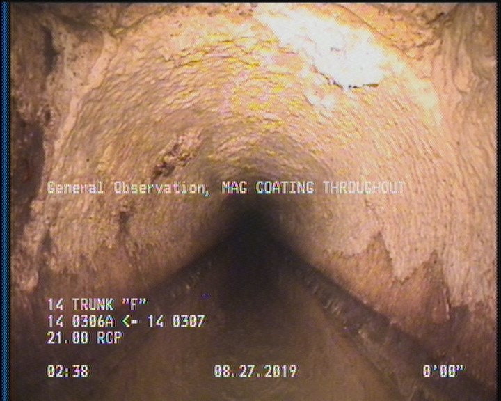 General Observation - MAG COATING THROUGHOUT