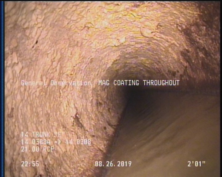 General Observation - MAG COATING THROUGHOUT