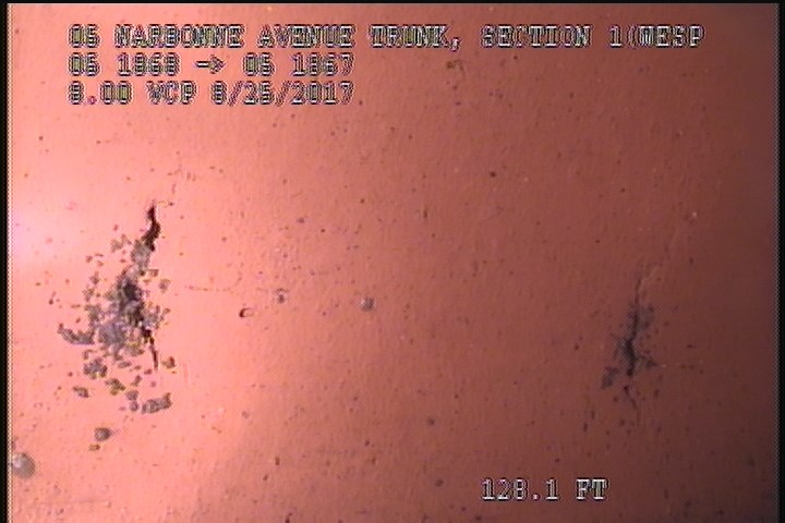 Surface Spalling, from 08 to 10 o'clock, within 8 inches of joint: NO - PEELING SURFACE
