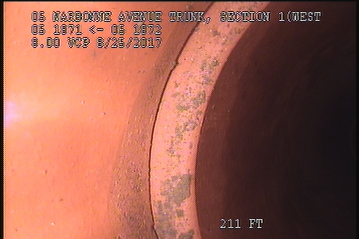 Upstream Manhole, Survey Ends - 1:30AM